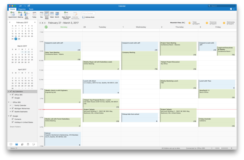 Outlook For Mac App Not Showing Google Calendar